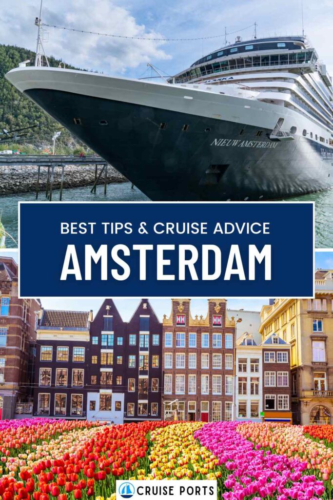 Amsterdam cruise port pin