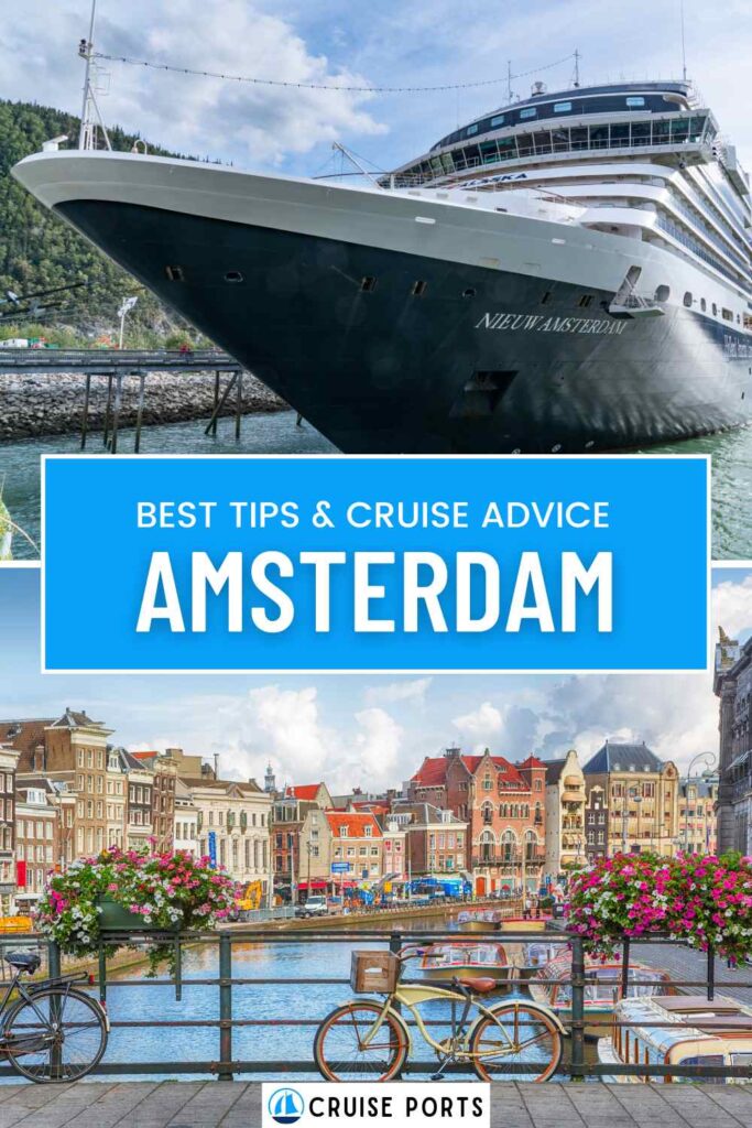 Amsterdam cruise port pin