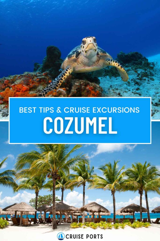 Cozumel cruise port pin