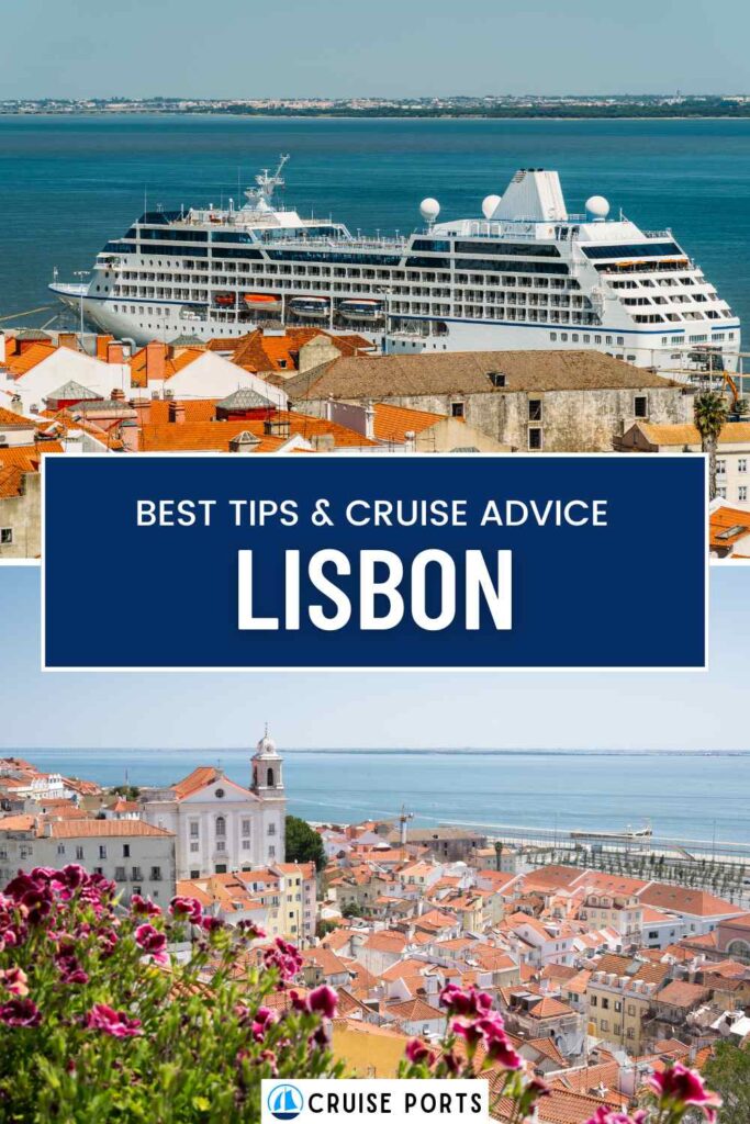 Lisbon cruise port pin