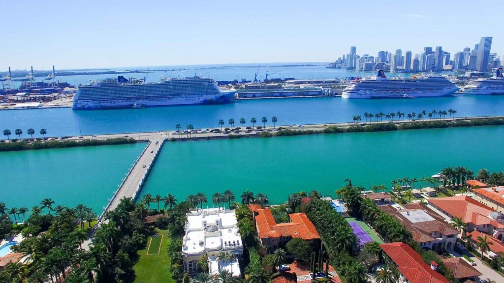 Miami cruise port