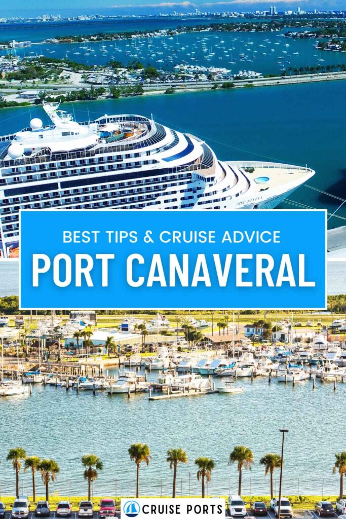 Port Canaveral cruise port pin