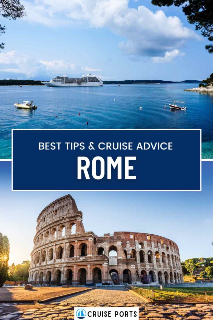 Rome cruise port pin