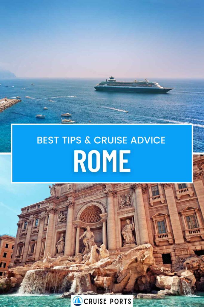 Rome cruise port pin