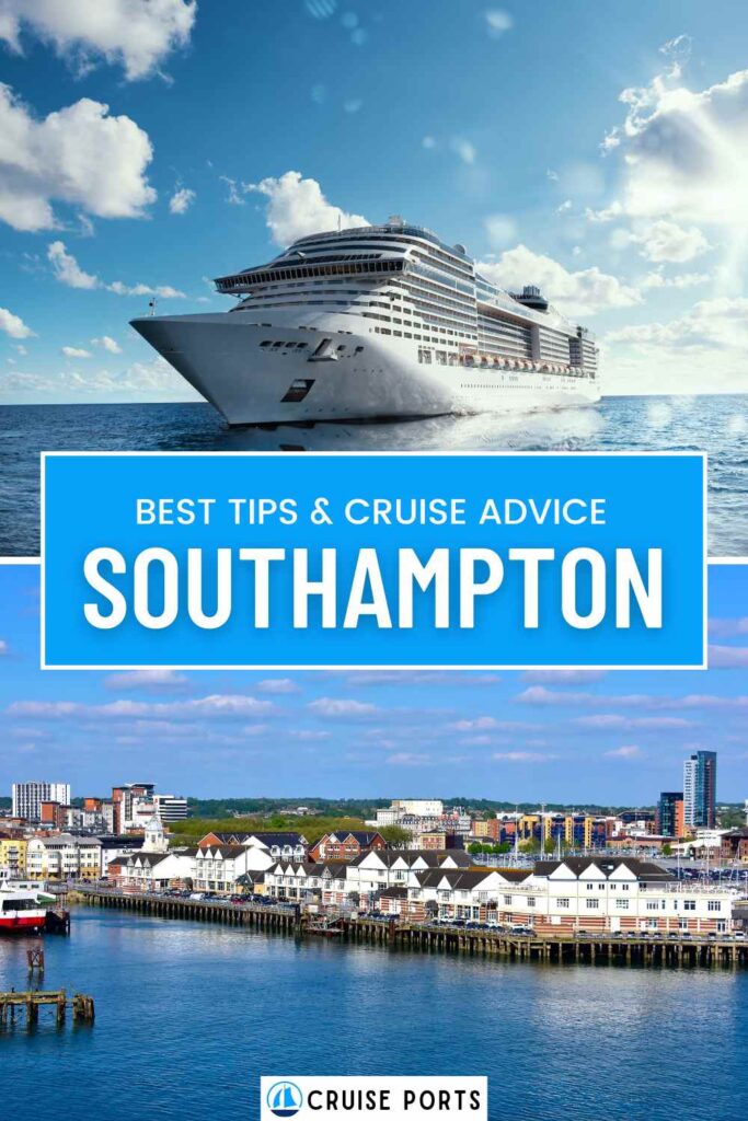 Southampton cruise port pin