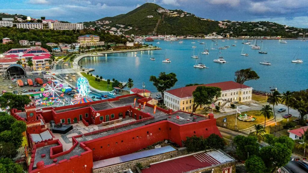 St Thomas cruise port