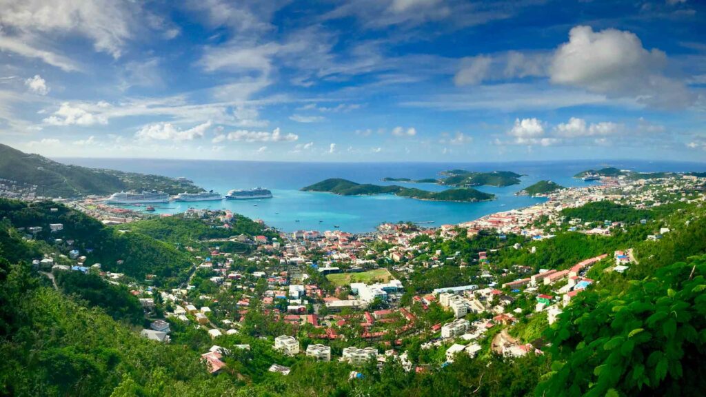 St Thomas cruise port