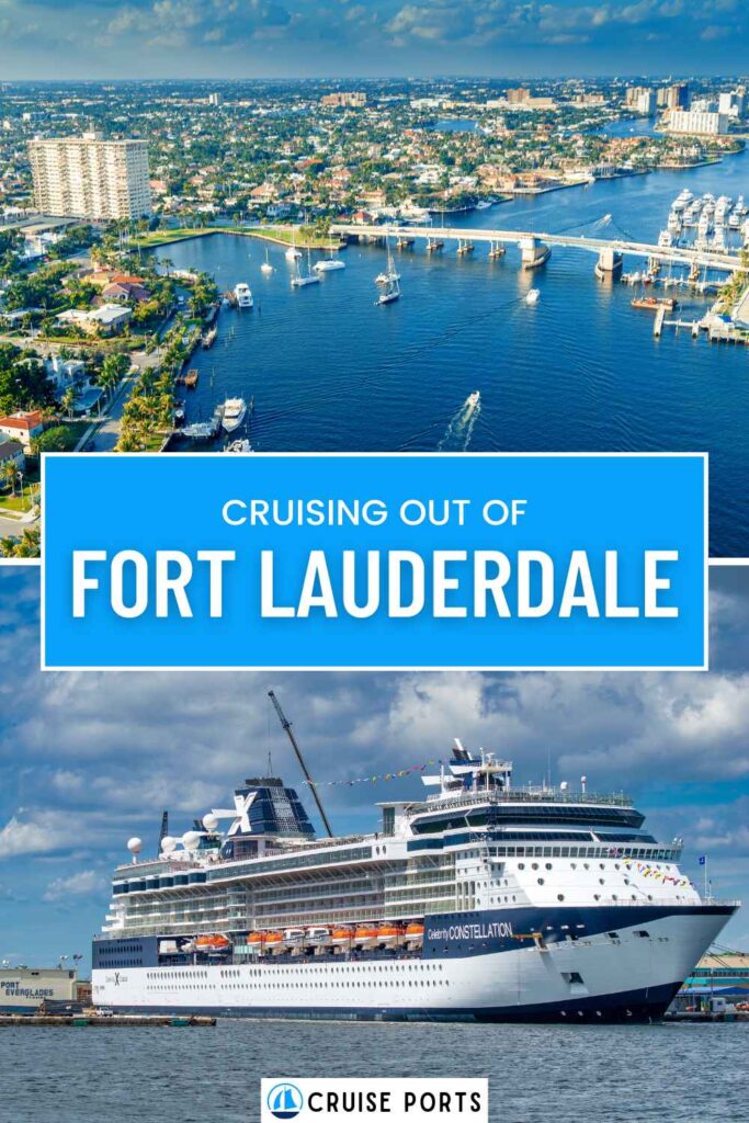 fort Lauderdale cruise port pin