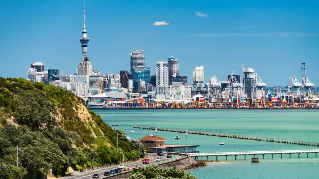 Auckland cruise port