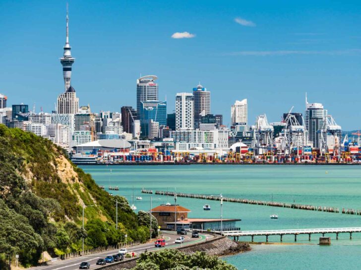 Auckland cruise port