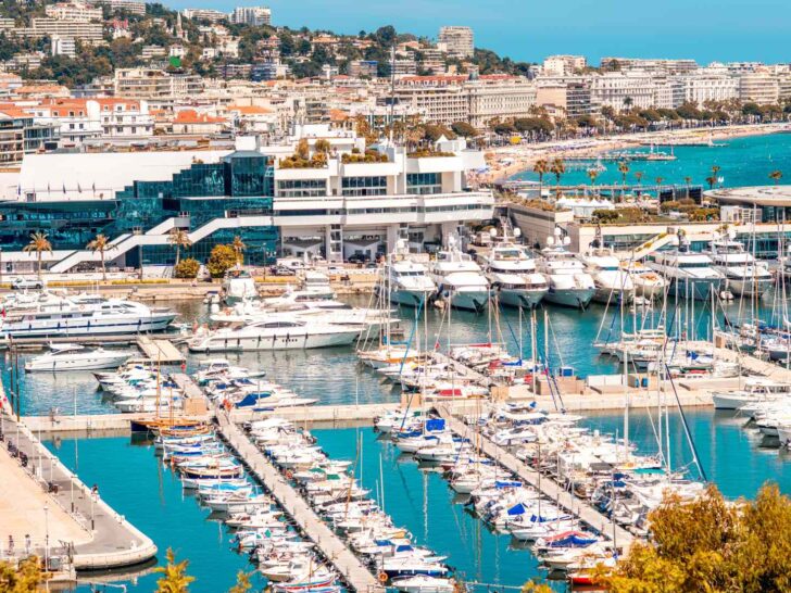 Cannes cruise port