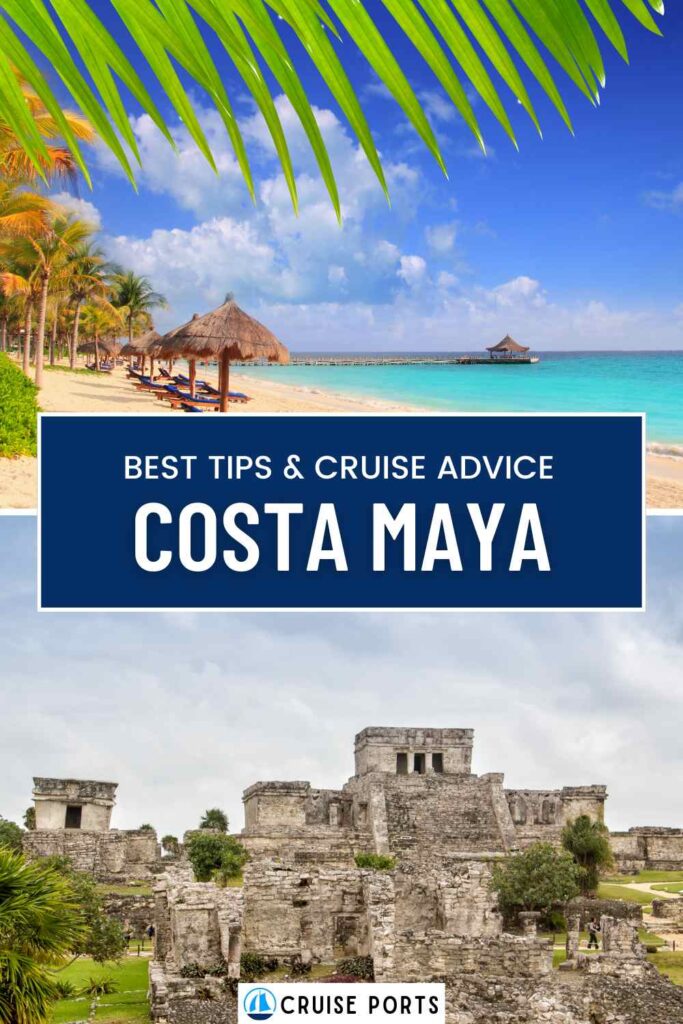 Costa Maya cruise port pin