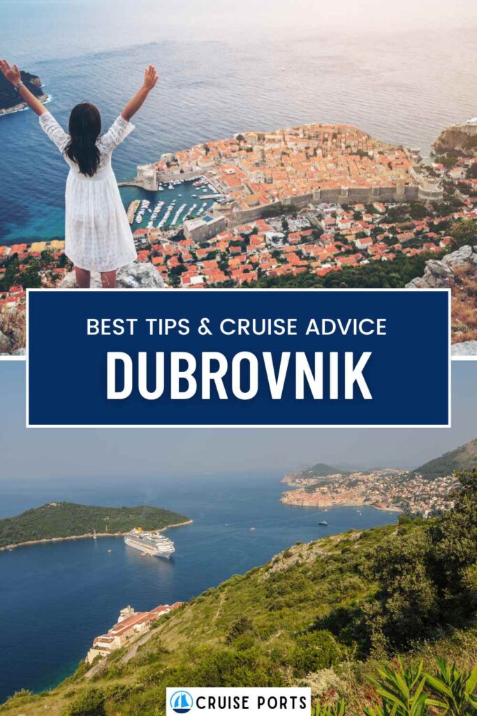 Dubrovnik cruise port pin