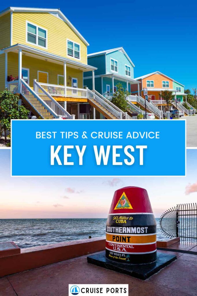 Key West cruise port pin