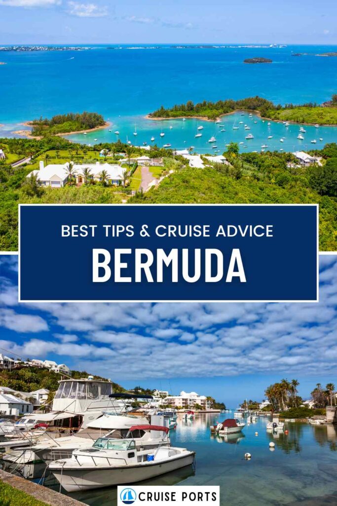 Bermuda cruise port pin