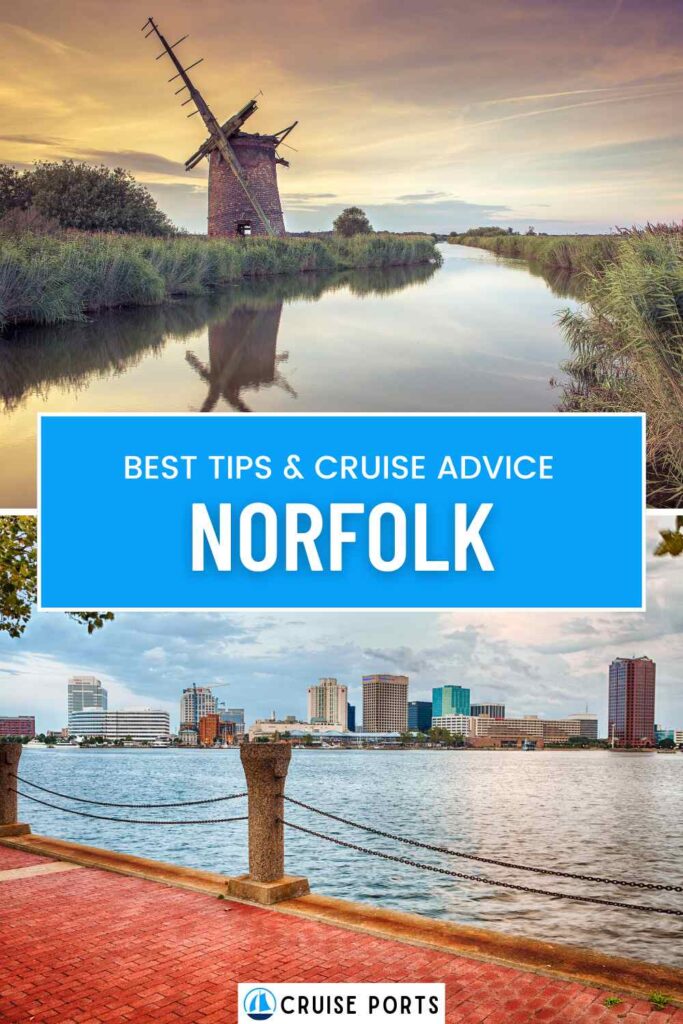 Norfolk cruise port pin