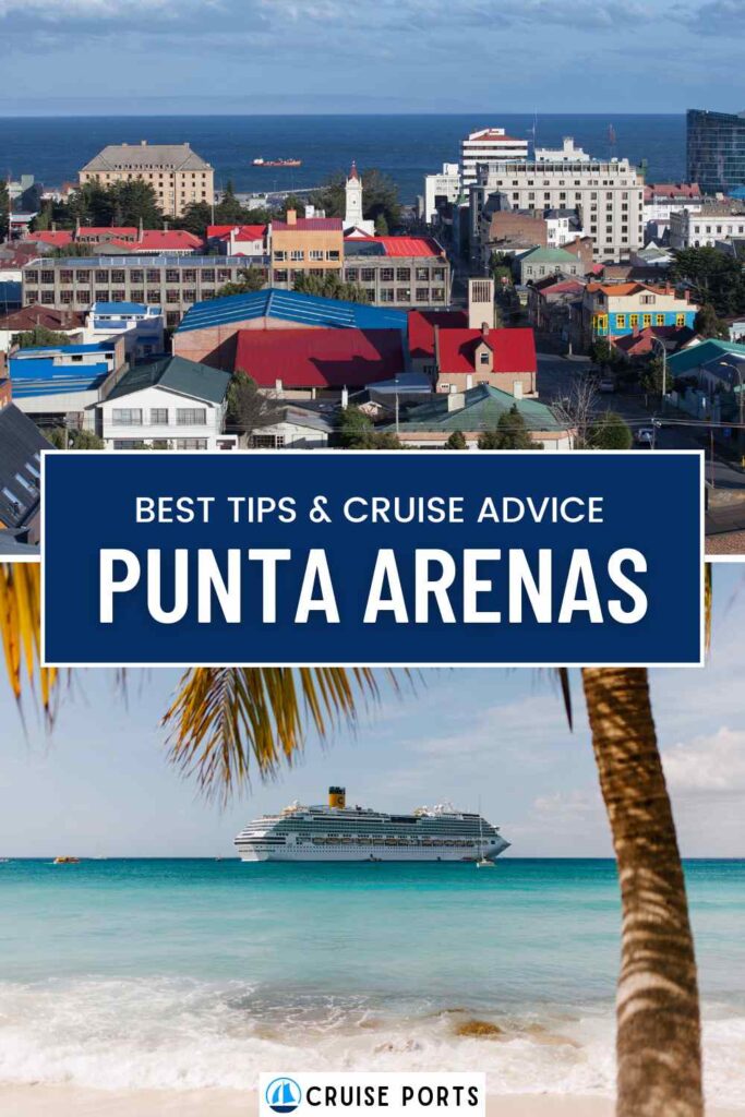 Punta Arenas cruise port pin