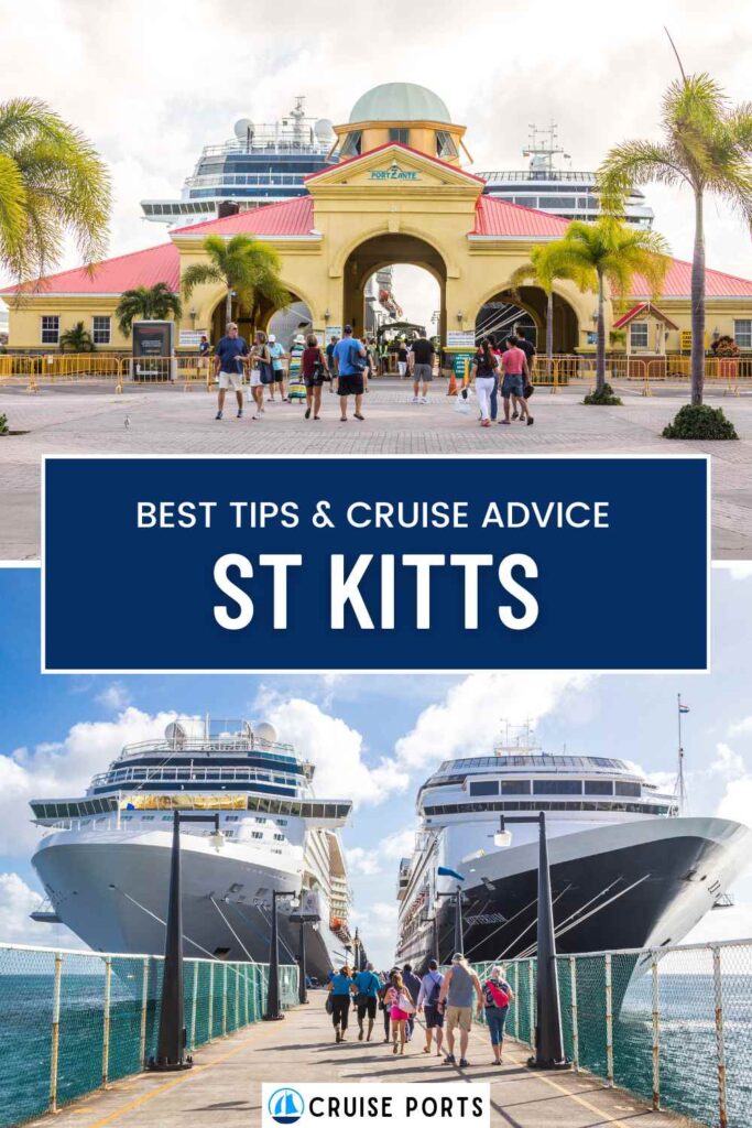 St Kitts cruise port pin