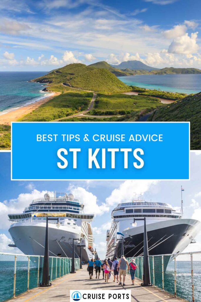 St Kitts cruise port pin