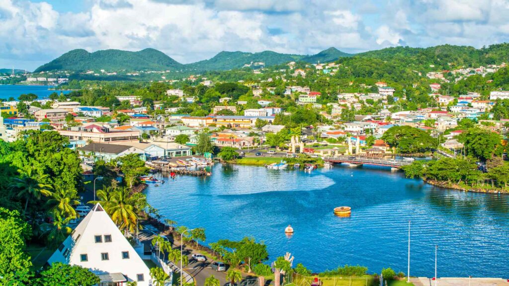 St Lucia cruise port