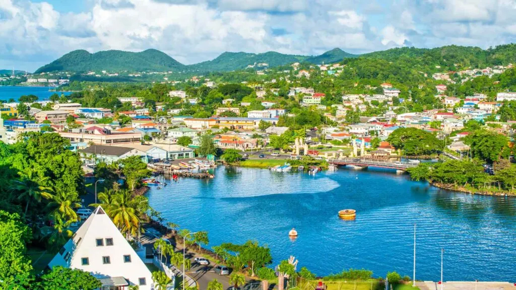 St Lucia cruise port