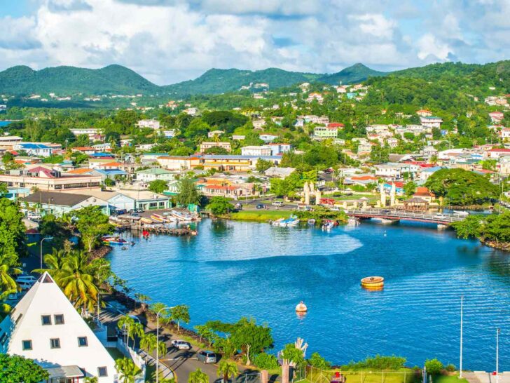 St Lucia cruise port