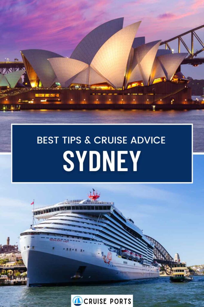 Sydney cruise port pin