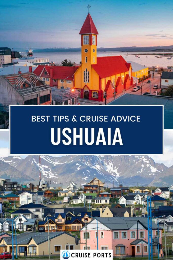 Ushuaia cruise port pin