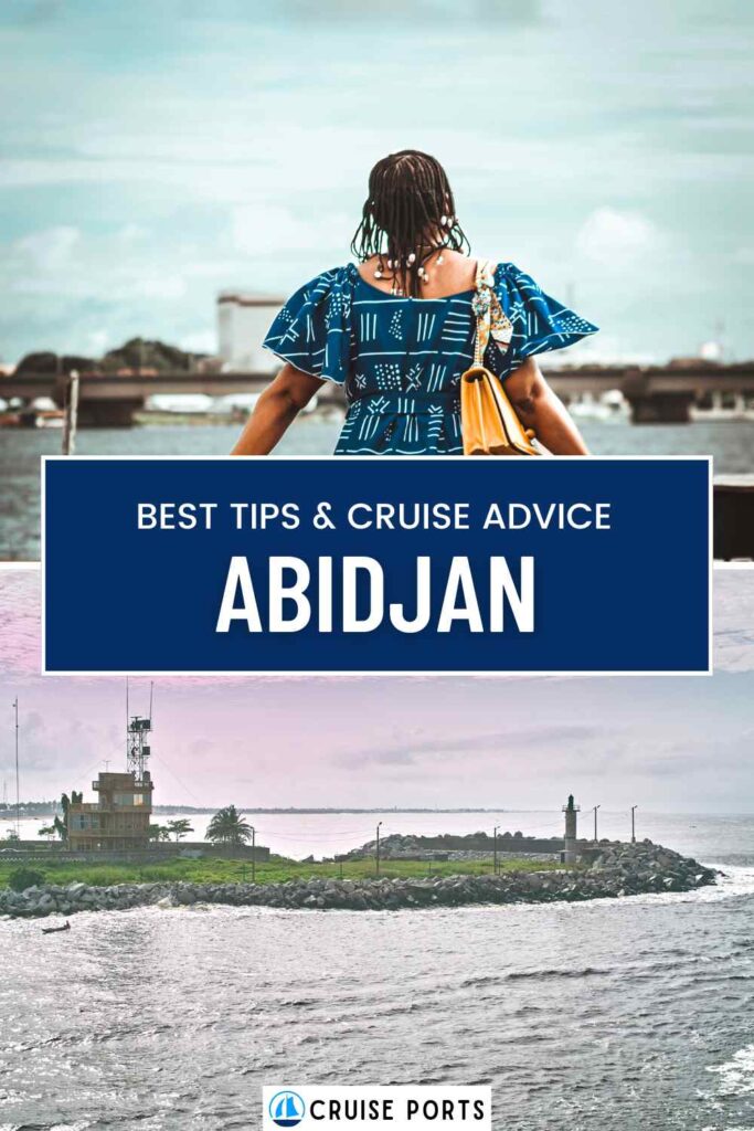 Abidjan cruise port pin