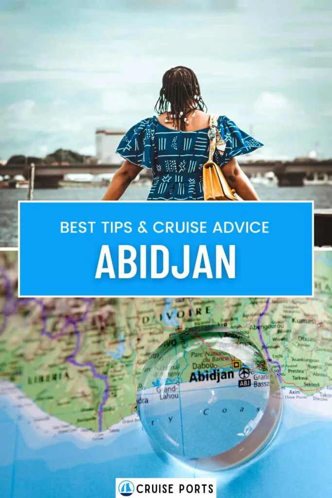 Abidjan cruise port pin