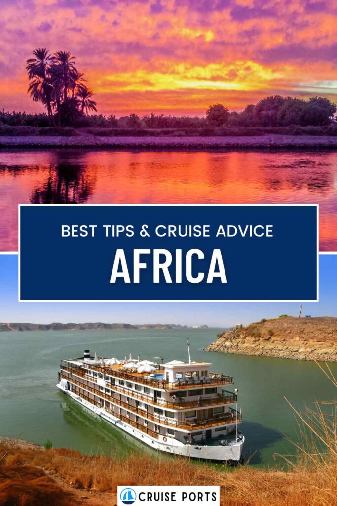 Africa cruise port pin