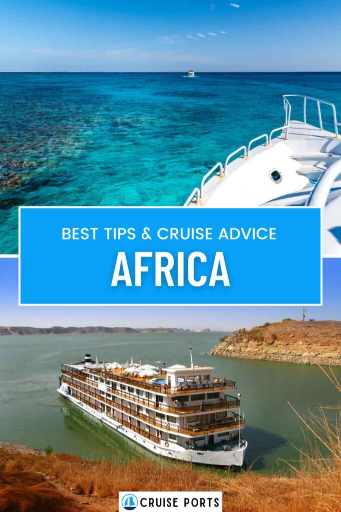 Africa cruise port pin