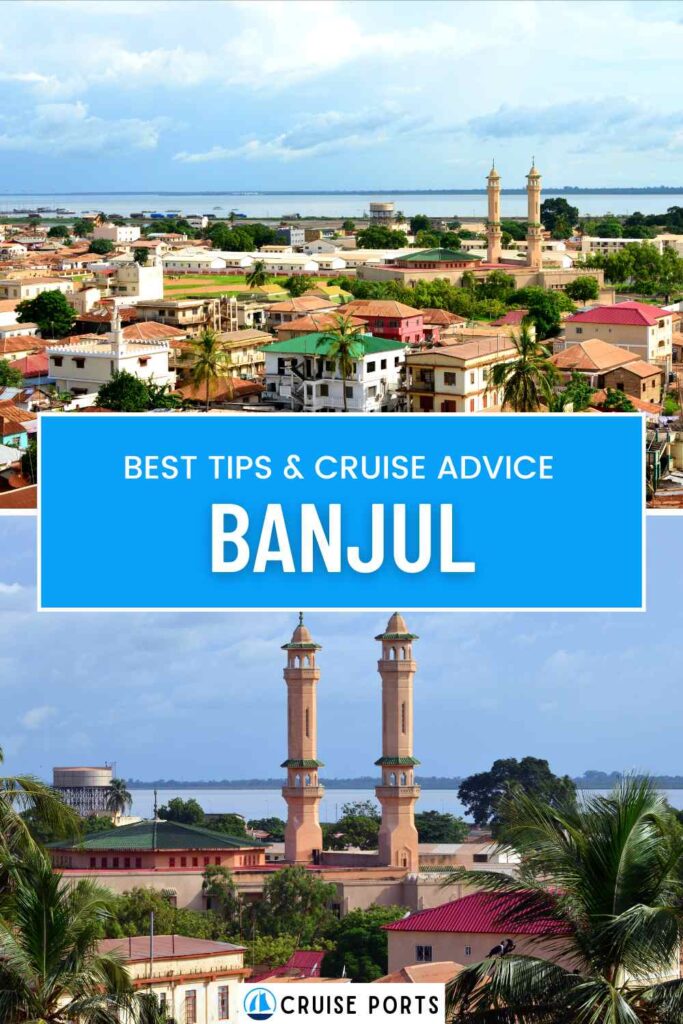 Banjul cruise port pin