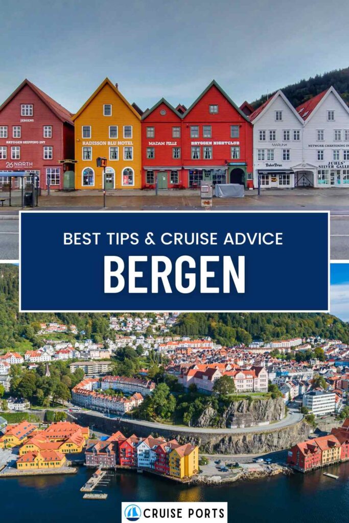 Bergen cruise port pin