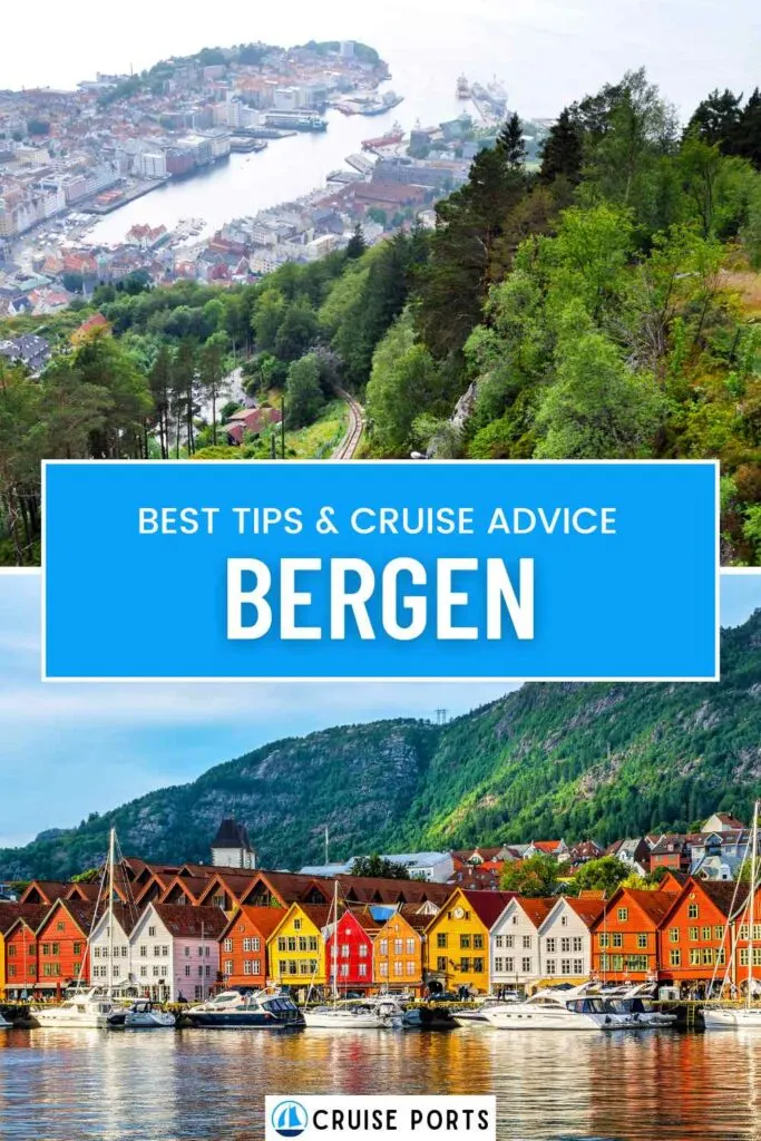Bergen cruise port pin