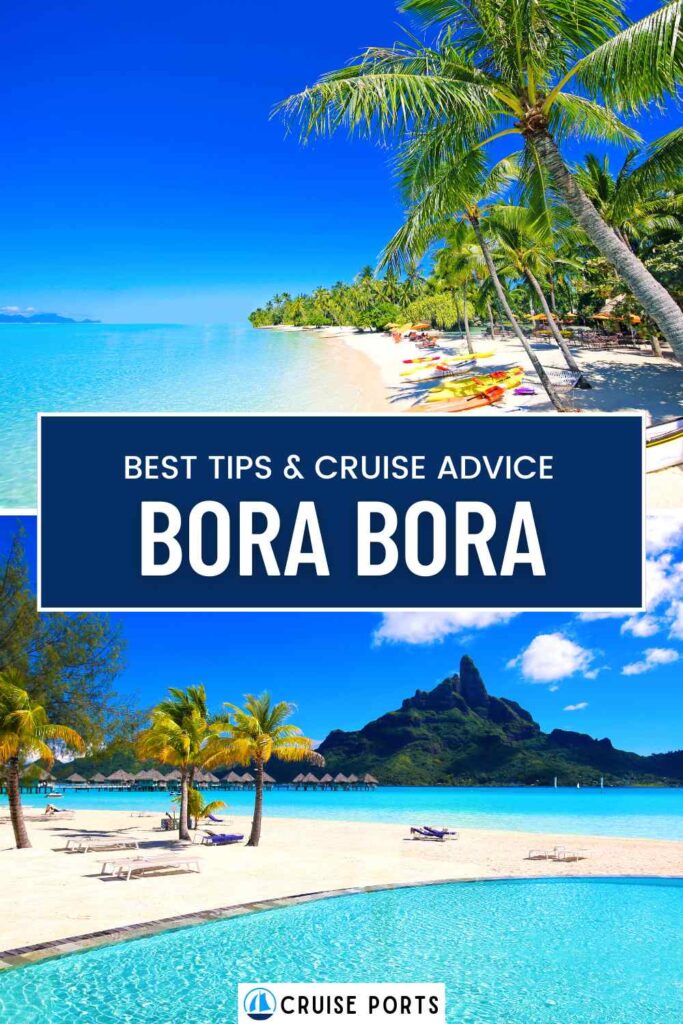 Bora Bora cruise port pin