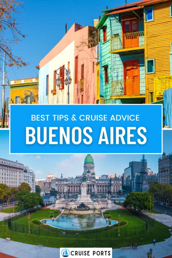 Buenos Aires cruise port pin