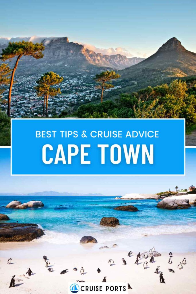 Cape Town cruise port pin