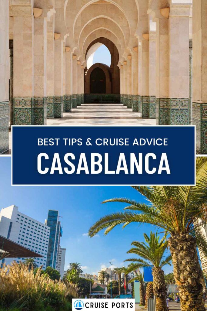 Casablanca cruise port pin