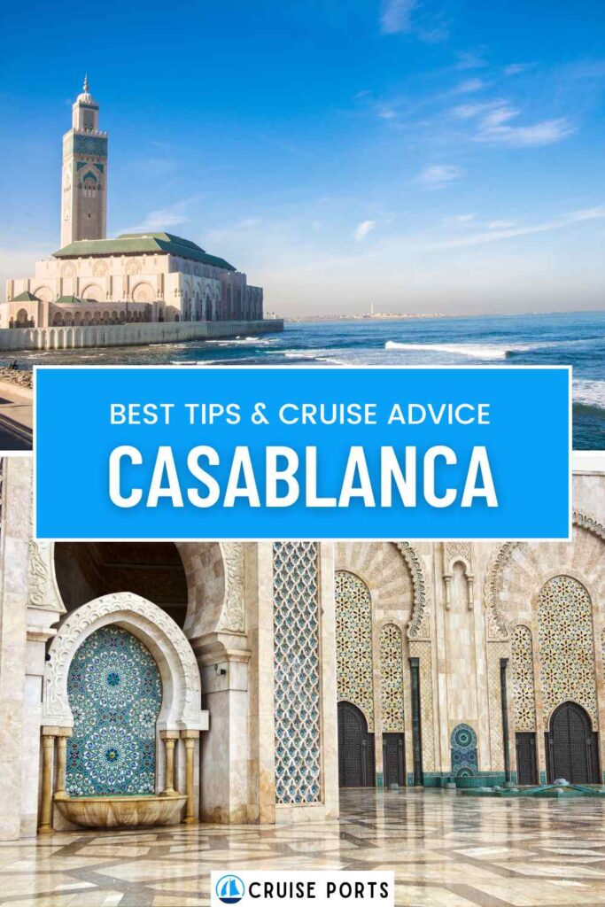 Casablanca cruise port pin