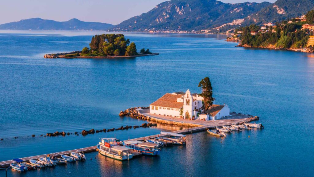 Corfu cruise port