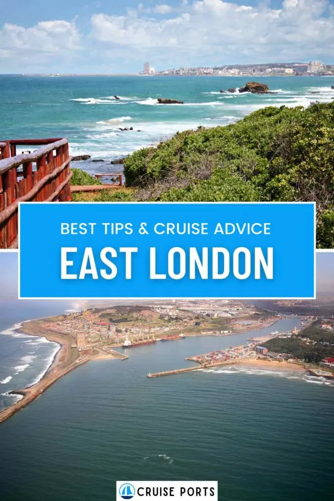 East London cruise port pin