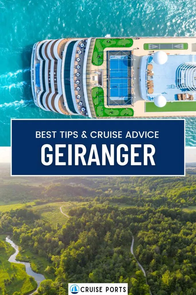 Geiranger cruise port pin