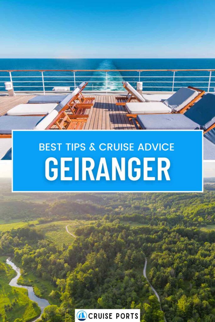 Geiranger cruise port pin