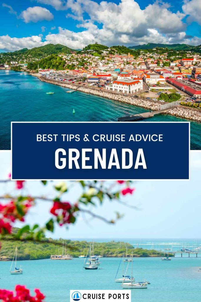 Grenada cruise port pin