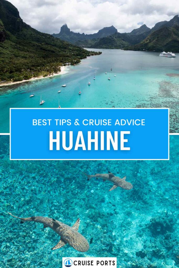 Huahine cruise port pin