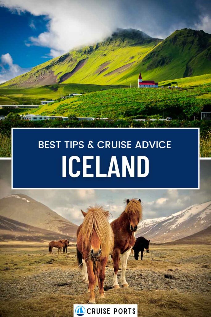 Iceland cruise port pin