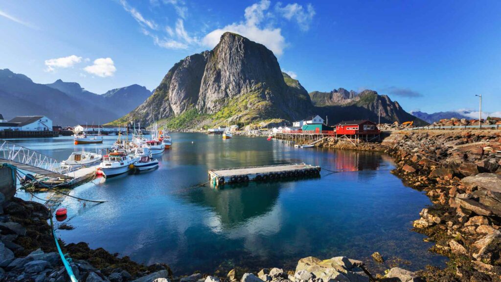 Lofoten cruise port