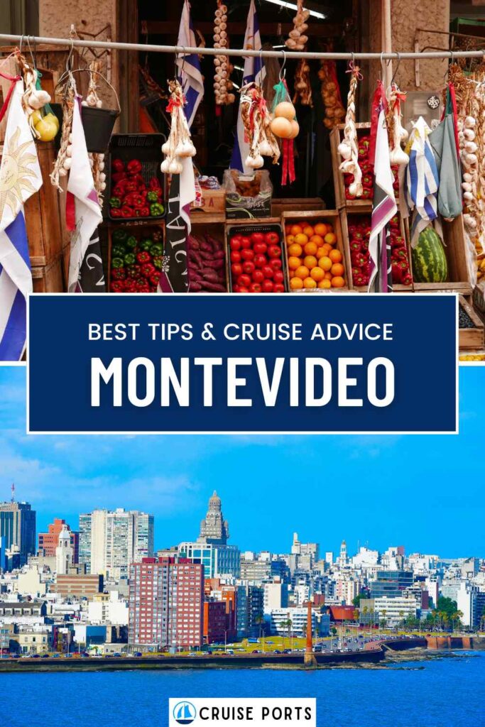 Montevideo cruise port pin
