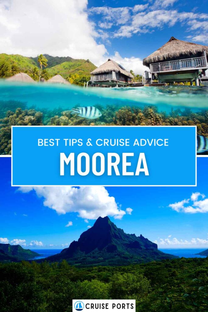 Moorea cruise port pin